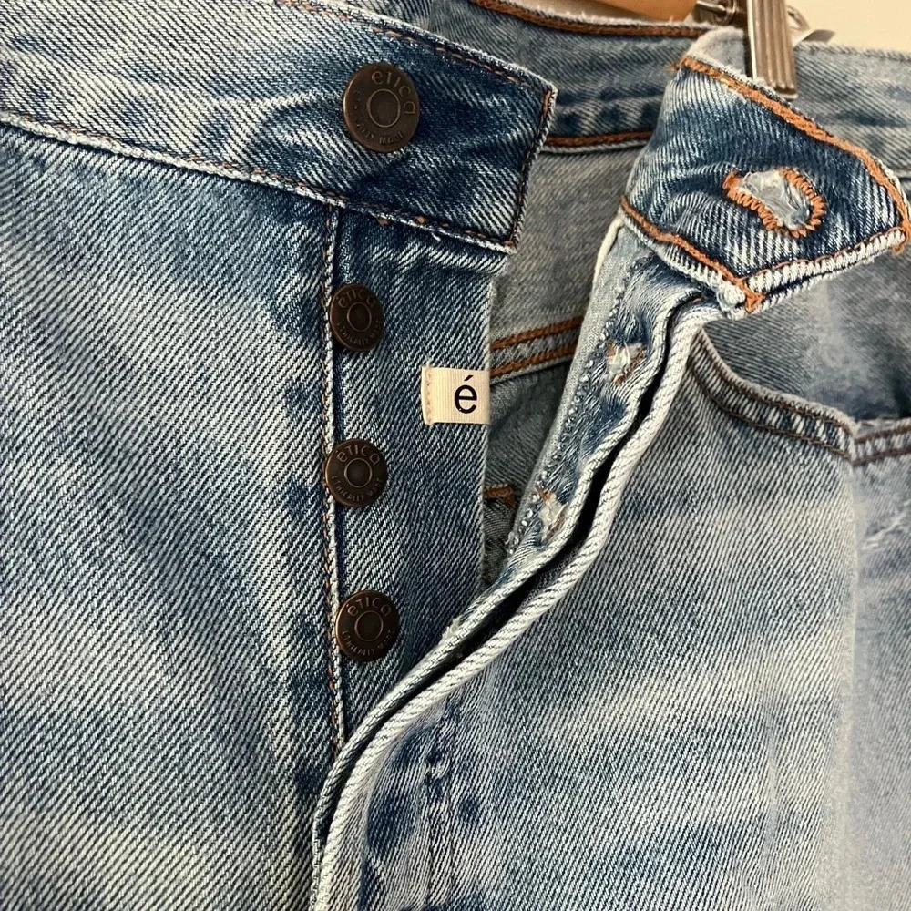 NWT Etica Tyler Vintage Current Straight Jeans ($278 retail) - Picture 9 of 11